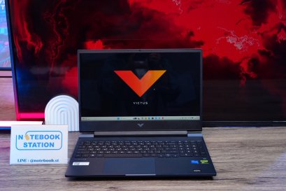 HP Victus Gaming 15 i5-13500H RTX4050(6GB) RAM16GB SSD512GB จอ15.6นิ้ว FHD 144Hz ดีไซน์สวยเรียบหรูดูทันสมัย เครื่องพร้อมใช้งาน ขายในราคาสุดคุ้มเพียง 24,990.-