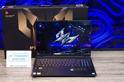 Acer Predator Helios Neo 16S AI IntelCoreUltra7-255HX RTX5060(8GB) Ram16 SSD512 จอ16 QHD+ OLED 240Hz จอสวยสีตรง สเปคสูงจัดเต็ม คีย์บอร์ดไฟRGB 4 Zone เครื่องสวยวัสดุดี อุปกรณ์แท้ครบกล่องพร้อมประกันศูนย์ ราคาเพียง 48,990.-
