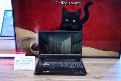 Asus TUF Gaming Dash F15 i7-11600H RTX3050(4GB) Ram16 SSD512 จอ15.6 FHD 144Hz เกมมิ่งสเปคสูง คีย์บอร์ดไฟRGB ดีไซน์เรียบสวยดูทันสมัย เครื่องพร้อมใช้งาน ขายถูกเพียง 19,490.-