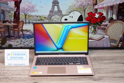 Asus Vivobook 15 i3-1315U Ram8 SSD512 15.6นิ้ว FHD จอใหญ่ภาพคมชัด สเปคดี ทำงานเก่ง เครื่องพร้อมใช้งาน ขายเพียง 10,990.- มีประกันศูนย์