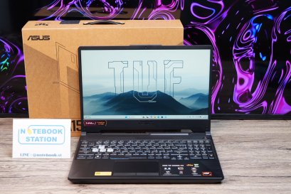 Asus TUF Gaming A15 Ryzen7-170 RTX3050(4GB) RAM16 SSD512GB จอ15.6นิ้ว FHD 144Hz เกมมิ่งรุ่นใหม่ สเปคแรง ครบกล่องประกันศูนย์2028 ขายเพียง 24,990.-