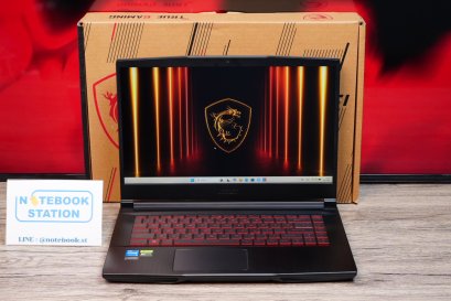 MSI Thin GF63 i5-11400H RTX2050(4GB) Ram24 SSD512GB+HDD1TB จอ15.6 FHD 144Hz สเปคสูง น้ำหนักเบา เครื่องสวย ครบกล่อง เพียง 17,990.-