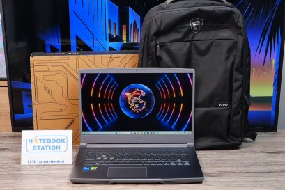 MSI Thin 15 i5-12450H RTX3050(4GB) Ram8 SSD512 จอ15.6 FHD 144Hz สเปคสูง น้ำหนักเบา เครื่องสวย ราคา 17,990.-