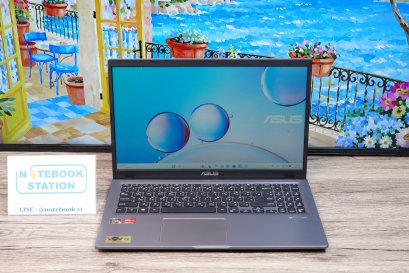 Asus Ryzen3-3250U Ram8 SSD512 จอ15.6 HD สเปคทำงานทั่วไป หน้าจอใหญ่ มีแป้นตัวเลขแยก เครื่องพร้อมใช้งาน ขายถูกเพียง 5,800.-เท่านั้น