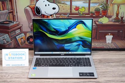 Acer Aspire Lite 16 i5-1334U Ram16 512GB M.2 จอใหญ่16นิ้ว FHD+ สเปคทำงานรุ่นใหม่ ดีไซน์สวยบาง เครื่องมีประกันศูนย์2027 ราคาสุดคุ้มเพียง 12,500.-