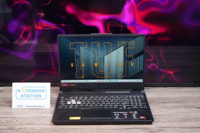 Asus TUF Gaming A15 Ryzen7-170 RTX3050(4GB) RAM16 SSD512GB จอ15.6นิ้ว FHD 144Hz เกมมิ่งรุ่นใหม่ สเปคแรง ประกันศูนย์2028 ขายเพียง 24,500.-
