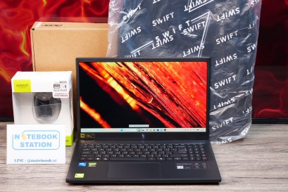Acer Nitro V15 รุ่นใหม่ Intel Core5-210H RTX5050(8GB) Ram16 512GB M.2 จอ15.6นิ้ว FHD 180Hz จอสวยสเปคสูง คีย์บอร์ดไฟสีส้ม เรียบหรูดูทันสมัย เครื่องพึ่งออกshopไม่ถึง 1 อาทิตย์ ยกครบกล่องพร้อมประกันศูนย์เกือบ 3 ปีเต็ม ราคาสุดคุ้มเพียง 30,900.-