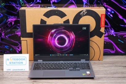 Lenovo LOQ รุ่นใหม่ AMD Ryzen7-250 RTX-5050(8GB) RAM16 512GB M.2 จอ15.6นิ้ว FHD 144Hz สเปคสูงจัดเต็ม ดีไซน์เรียบหรูดูทันสมัย อุปกรณ์ครบกล่องพร้อมประกันศูนย์ยาวถึงเกือบสิ้นปี2027 ราคาสุดคุ้มเพียง 30,990.-เท่านั้น