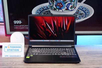 Acer Nitro 5 Ryzen7-5800H RTX-3060(6GB) Ram16 SSD512 จอ15.6 FHD 144Hz เกมมิ่งสเปคสูง เครื่องพร้อมใช้งาน ราคาสุดคุ้มเพียง 19,900.-