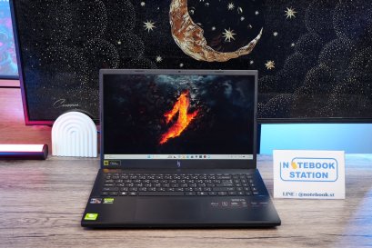 Acer Nitro V15 Ryzen5-6600H RTX2050(4GB) RAM16 512GB SSD จอ15.6นิ้ว FHD 165Hz sRGB100% เกมมิ่งรุ่นใหม่ ดีไซน์เครื่องบาง สวยเท่ดูทันสมัย มีประกันศูนย์2028 ราคาสุดคุ้มเพียง 17,990.-