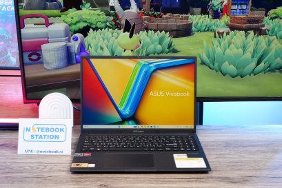 Asus Vivobook 16 Ryzen7-7730U Ram16 SSD512 จอ16นิ้ว WUXGA IPS สเปคสูงทำงานเก่ง จอใหญ่ภาพสวย พร้อมแป้นตัวเลขแยก เครื่องมีประกันศูนย์พร้อมใช้งานเพียง 12,990.-