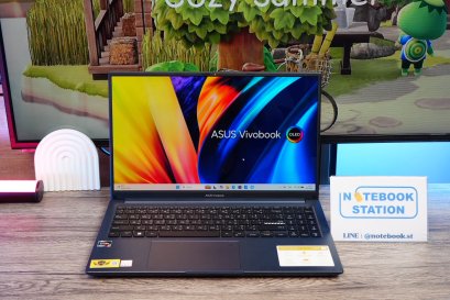 Asus Vivobook 15X OLED Ryzen7-5800H Ram8 SSD512 จอ15.6นิ้ว OLED 2.8K 120Hz จอสวย สเปคสูง เครื่องพร้อมใช้งาน ขายเพียง 15,900.-