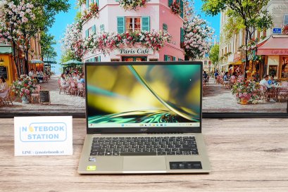 Acer Swift 3 i5-1240P Ram8 SSD512 จอ14 2k IPS สเปคสูง คีย์บอร์ดไฟ ดีไซน์สวย เรียบหรู บางเบา เครื่องพร้อมใช้งาน ขายเพียง 12,990.-