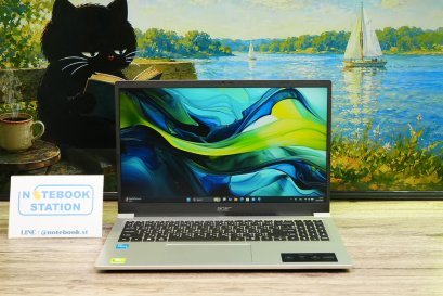 Acer Aspire Lite 15 i3-1315U Ram8 SSD512 จอ15.6นิ้ว FHD IPS สเปคทำงานรุ่นใหม่ ดีไซน์เครื่องสวยบาง ครบกล่อง ขายเพียง 10,500.- มีประกันศูนย์