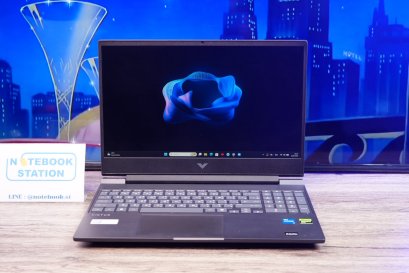 HP Victus Gaming 15 i5-13420H RTX2050(4GB) Ram16 SSD512GB จอ15.6 FHD 144Hz สเปคเกมมิ่ง คียบอร์ดไฟสีขาว ดีไซน์สวยเรียบหรู ดูทันสมัย ครบกล่องพร้อมประกันศูนย์2027 ราคาเพียง 17,990.-