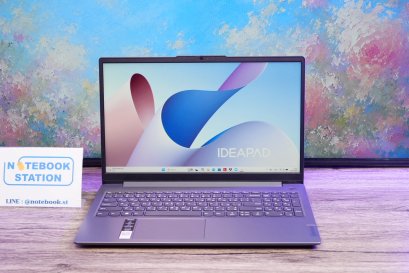 Lenovo IdeaPad Slim 3 i3-N305 Ram8 SSD512 หน้าจอ15.6 FHD ตัวเครื่องดีไซน์สวยดูทันสมัย สเปคดี ทำงานเก่ง เครื่องพร้อมใช้งาน ขายเพียง 7,390.-