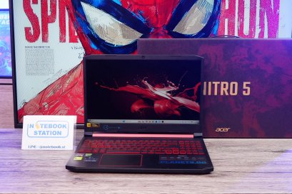 Acer Nitro 5 Ryzen7-3750H GTX1650(4GB) RAM8 SSD512 จอ15.6 120Hz สเปคเกมมิ่ง มีไฟใต้คีย์บอร์ดสีแดง เครื่องพร้อมใช้งาน ราคาประหยัดเพียง 7,990.- (สินค้ามีตำหนิประกันร้าน7วัน)