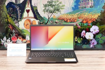 Asus Vivobook 15 i5-1135G7 Ram8 SSD512 จอ15.6นิ้ว HD สเปคดีทำงานเก่ง จอใหญ่มีแป้นตัวเลขแยก เครื่องพร้อมใช้งาน ขายถูกเพียง 6,990.-
