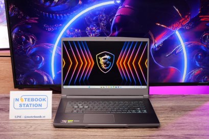 MSI THIN A15 Ryzen5-7535HS RTX3050(4GB) Ram8 SSD512GB จอ15.6 FHD 144Hz สเปคสูง ดีไซน์สวยหรู ขายเพียง 18,990.-เท่านั้น