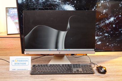 ASUS DESKTOP AIO Ryzen3-5300U Ram4 SSD512 จอ23.8 FHD IPS sRGB100% สเปคทำงานทั่วไป เครื่องสวยอุปกรณ์ครบเซ็ต ต่อสายพร้อมใช้งาน ราคาเพียง 7,990.- เท่านั้น