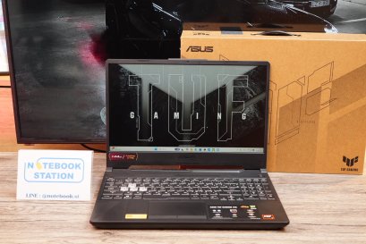Asus TUF Gaming A15 Ryzen7-170 RTX3050(4GB) RAM16 SSD512GB จอ15.6นิ้ว FHD 144Hz เกมมิ่งรุ่นใหม่ สเปคแรง ประกันศูนย์2028 ขายเพียง 24,900.-