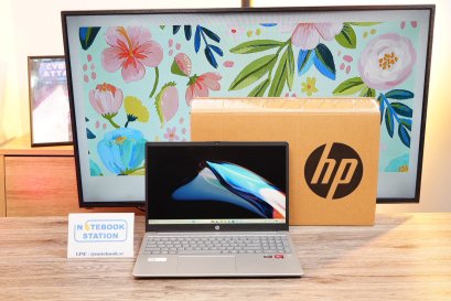 HP 15s Ryzen7-5825U Ram16 SSD512 จอ15.6 FHD IPS สเปคดี ทำงานเก่ง เครื่องบางเบา ครบกล่องพร้อมประกันศูนย์ เพียง 13,490.-