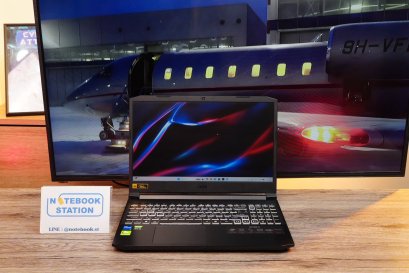 Acer Nitro 5 i5-11400H RTX3050(4GB) Ram32 SSD512GB จอ15.6 FHD 144Hz สเปคเกมมิ่ง คีย์บอร์ดไฟRGBแบบ4โซน เครื่องพร้อมใช้งานราคาสุดคุ้มเพียง 18,900.-