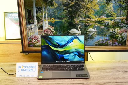 Acer Aspire Lite 16 i5-1235U Ram16 SSD512 จอ16นิ้ว WUXGA FHD+ IPS จอใหญ่ภาพสวย สเปคดีทำงานเก่ง ราคาเพียง 12,490.-