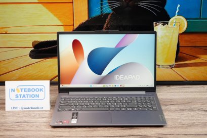 Lenovo IdeaPad Slim 3 Ryzen5-7520U Ram16 SSD512 จอ15.6 FHD IPS สเปคดีทำงานเก่ง หน้าจอใหญ่ภาพสวย มีแป้นตัวเลขแยก ขายเพียง 11,900.-