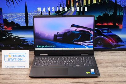 Lenovo IdeaPad Gaming 3 i5-12450H RTX3050 Ram16 SSD512 จอ15.6 FHD 120Hz เกมมิ่งสเปคสูง ดีไซน์เรียบหรูทันสมัย ขายเพียง 17,999.-