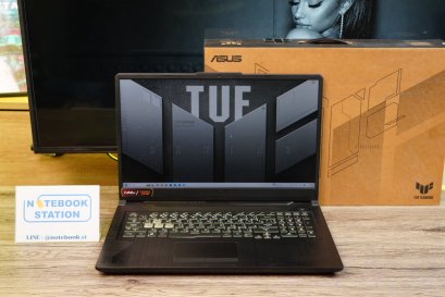 Asus TUF Gaming F17 i5-11400H RTX-3050 Ram16 SSD512 จอ17.3 144Hz จอใหญ่ภาพสวย สเปคแรง เล่นเกมทำงานไหลลื่น เครื่องพร้อมใช้งาน สุดคุ้มเพียง 17,500.-