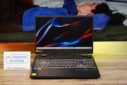 Acer Nitro 5 i5-12450H RTX3050(4GB) RAM16 SSD512GB จอ15.6นิ้ว FHD 144Hz เกมมิ่งสเปคสูง คีย์บอร์ดRGB4Zone มีประกันศูนย์ ราคาสุดคุ้มเพียง 19,490.-