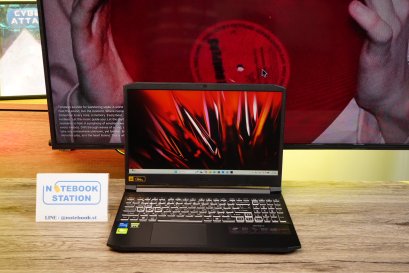 Acer Nitro 5 i5-11400H RTX3050(4GB) Ram8 SSD512GB จอ15.6 FHD 144Hz สเปคเกมมิ่ง คีย์บอร์ดไฟRGBแบบ4โซน เครื่องพร้อมใช้งานราคาสุดคุ้มเพียง 16,500.-