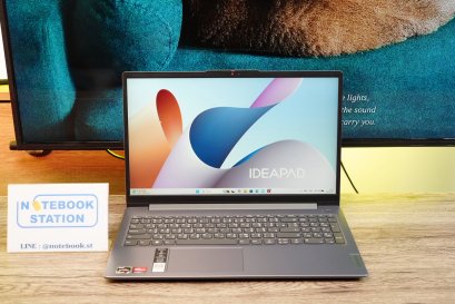 Lenovo IdeaPad Slim 3 Ryzen5-7520U Ram16 SSD512 จอ15.6 FHD IPS สเปคดีทำงานเก่ง หน้าจอใหญ่ภาพสวย มีแป้นตัวเลขแยก ขายเพียง 12,990.-