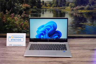 HP EliteBook x360 ทัชกรีนหมุนจอ360องศา i7-1185G7 Ram16 SSD512 จอ13.3นิ้ว FHD เครื่องพร้อมใช้งานเพียง 12,890.- เท่านั้น