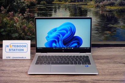 HP EliteBook x360 ทัชกรีนหมุนจอ360องศา i7-1185G7 Ram16 SSD512 จอ13.3นิ้ว FHD เครื่องพร้อมใช้งานเพียง 12,890.- เท่านั้น