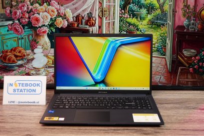 Asus Vivobook 15 i7-1255U Ram8 SSD512 จอ15.6 FHD IPS สเปคสูง ทำงานเก่ง ดีไซน์สวยบาง ขายเพียง 11,800 .-พร้อมใช้งาน