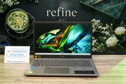 Acer Aspire 5 i3-1315U Ram8 SSD512 จอ15.6นิ้ว FHD IPS สเปคทำงาน ดีไซน์เครื่องสวยบาง ขายเพียง 10,990.-