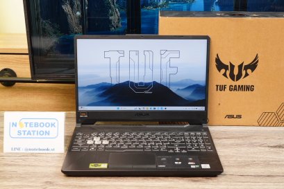 Asus TUF Gaming F15 i5-10300H RAM8 GTX1650(4GB) SSD512GB จอ15.6 FHD 144Hz สเปคเกมมิ่ง คีย์บอร์ดไฟRGB เครื่องพร้อมใช้งาน ขายถูก ราคาสุดคุ้มเพียง 14,590.-