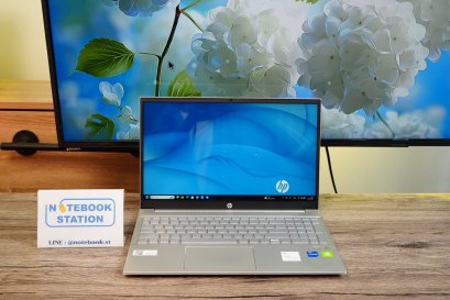 HP Pavilion 15 i5-1155G7 การ์ดจอแยกMX450(2GB) Ram8 SSD512 จอ15.6 FHD IPS ทำงานเก่ง ดีไซน์เรียบสวยบางเบา ขายเพียง 9,990.-
