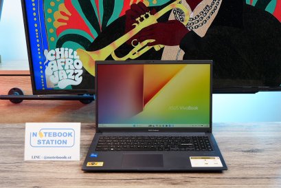 Asus Vivobook 15 i5-1235U Ram8 SSD512 จอ15.6 FHD สเปคดีทำงานเก่ง จอใหญ่มีแป้นตัวเลขแยก เครื่องพร้อมใช้งานเพียง 11,990.-เท่านั้น