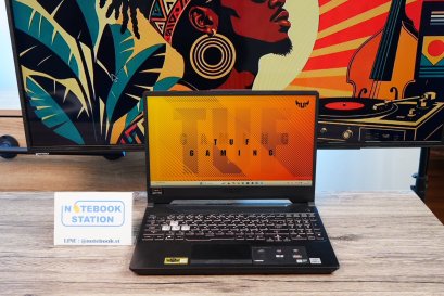 Asus TUF Gaming F15 i5-10300H GTX1650(4GB) RAM8 512GB M.2 จอ15.6นิ้ว FHD 144Hz สเปคเกมมิ่ง คีย์บอร์ดไฟRGB ดีไซน์ฝาหลังสุดเท่ เครื่องพร้อมใช้งาน ในสุดคุ้มเพียง 13,900.-