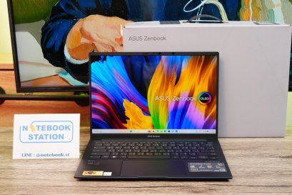 Asus ZenBook 14 OLED IntelCoreUltra7-155H Ram16 SSD1TB จอ14 OLED 120Hz สเปคดีมีAIBoost เครื่องบางเบา พร้อมประกันศูนย์ ราคาเพียง 32,900.-