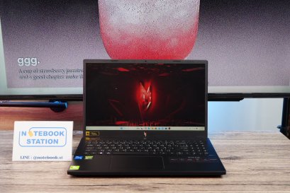 Acer Nitro V15 i5-13420H RTX4050(6GB) RAM16 SSD512 จอ15.6 165Hz เกมมิ่งสเปคสูง คีย์บอร์ดไฟสีขาว ดีไซน์เรียบหรูดูทันสมัย มีประกันศูนย์ ขายเพียง 24,900.-