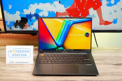 Asus Vivobook S 14 OLED i9-13900H Ram16 SSD1TB จอ14.5 2.8K OLED 120Hz สเปคสูง ทำงานเก่ง เครื่องเล็กกะทัดรัดเหมาะกับการพกพา ขายเพียง 24,900.-
