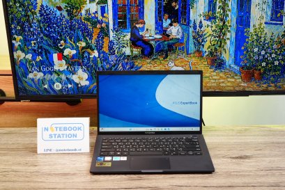 Asus ExpertBook B1 i5-1135G7 Ram8 SSD256 จอ14 FHD สเปคใช้งานทั่วไป บางเบาเหมาะแก่การพกพา พร้อมใช้งาน ขายเพียง 7,900.-