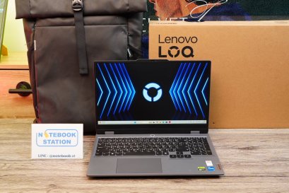 Lenovo LOQ i5-12450HX RTX2050(4GB) RAM24 SSD512 จอ15.6 FHD 144Hz สเปคสูง ดีไซน์สวยเท่ ดูทันสมัย เครื่องสวย เพียง 21,990 .-
