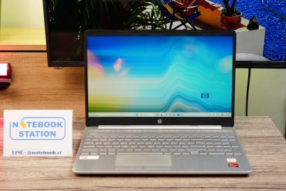 HP 15s AMD Athlon Gold-3150U Ram4 SSD256 จอ 15.6 FHD IPS สเปคทำงานทั่วไป จอใหญ่มีแป้นตัวเลขแยก เครื่องพร้อมใช้งาน ขายถูกเพียง 4,490.- เท่านั้น