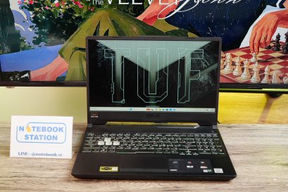 Asus TUF Gaming F15 i5-10300H GTX-1650(4GB) RAM16 512GB M.2 จอ15.6นิ้ว FHD 144Hz สเปคเกมมิ่ง คีย์บอร์ดไฟแบบRGB เครื่องพร้อมใช้งานในสุดคุ้มเพียง 11,990.-เท่านั้น
