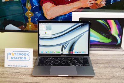 Apple Macbook Pro 13(2020) Touchbar Chip M1 Ram8 SSD256GB จอขนาด 13.3นิ้ว ระดับ 2k Cycle count 316 ครั้ง รีเซ็ตตัวเครื่องพร้อมใช้งาน ขายถูกเพียง 15,500.-